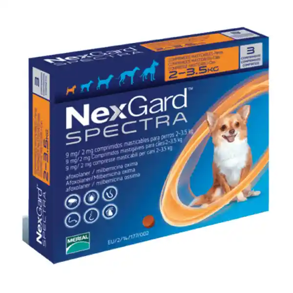 Nexgard Antiparasitario Spectra