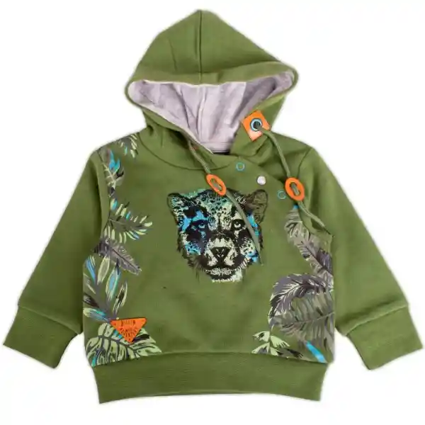 Polerón Bebé Niño Verde Talla 3 M Pvy511-23Ver Pillín