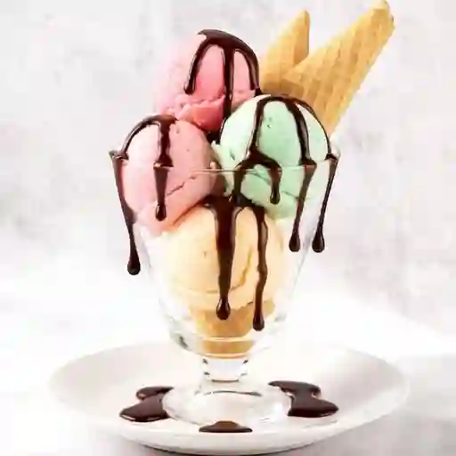 Helado - Copa de Helado 3 Sabores