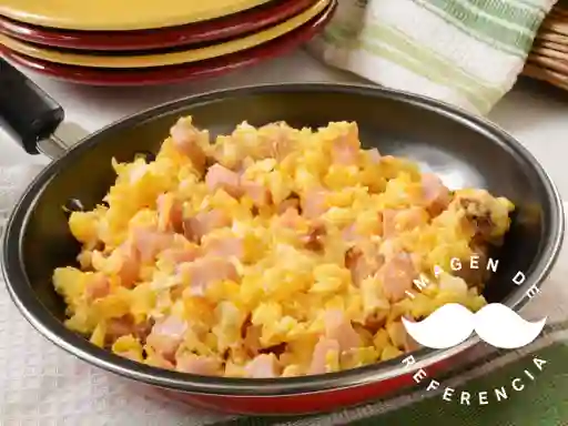 Huevos Revueltos y Jamón