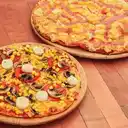 Pizza Familiar con Pizza Mediana