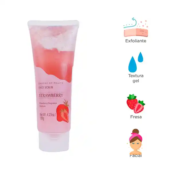 Exfoliador Facial Fresa Energy of Fruit Miniso