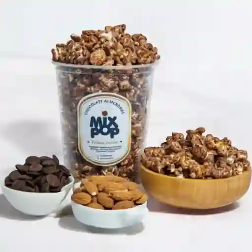 Vaso 1 lt chocolate almendras