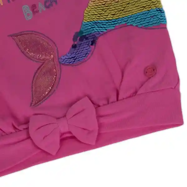 Polera Bebe Niña Fucsia Pillin 9 M