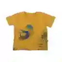 Polera Bebe Niño Amarillo Pillin 6 M