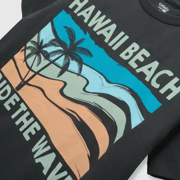 Polera Hawaii de Niño Marengo Talla 8A Colloky