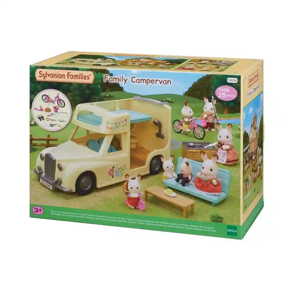 Sylvanian Families Juguete Autocaravana Familiar