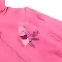 Polerón Con Capucha Bebé Niña Fucsia Talla 3 A Pillin