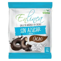 En Línea Galleta Cubierta Con Cacao