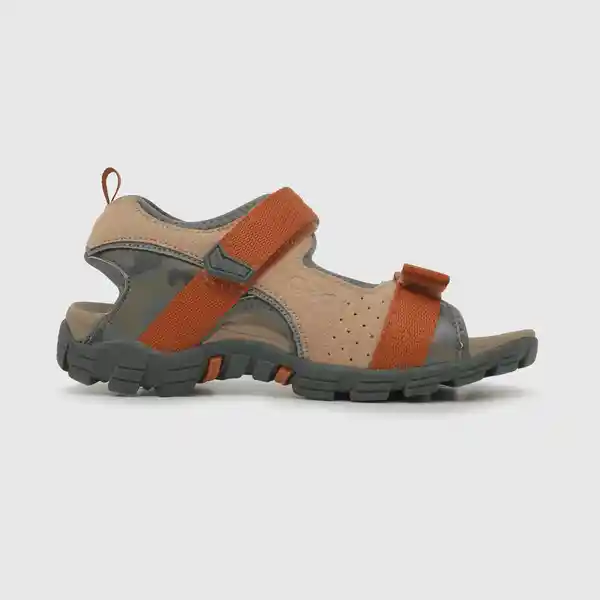 Sandalias Outdoor Doble Ajuste Niño Beige/Naranja T. 32 Colloky