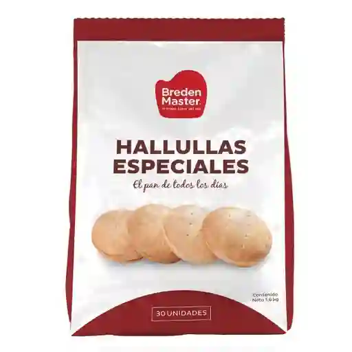 Breden Master Pan Precocido Congelado Hallulla