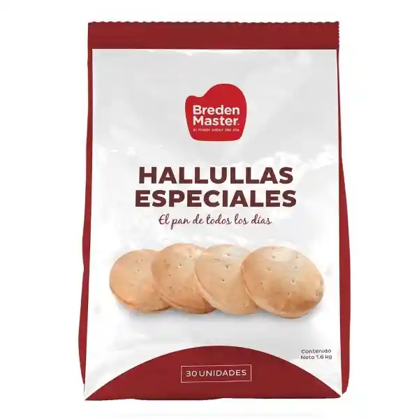 Breden Master Pan Precocido Congelado Hallulla
