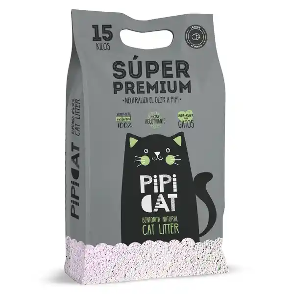 Súper Premium Arena Sanitaria Pipicat Con Carbón Lavanda