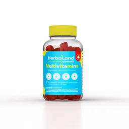 Herbaland Multivitamínico Sabor Frutilla & Frambuesa