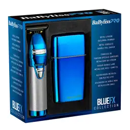 Babyliss Pro Kit Desvelladora y Afeitadora Bluefx BHOLPK2BCUZ