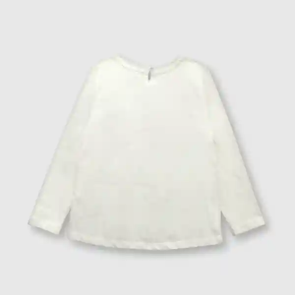 Polera de Bebé Niña Molino Off White Talla 36M Colloky