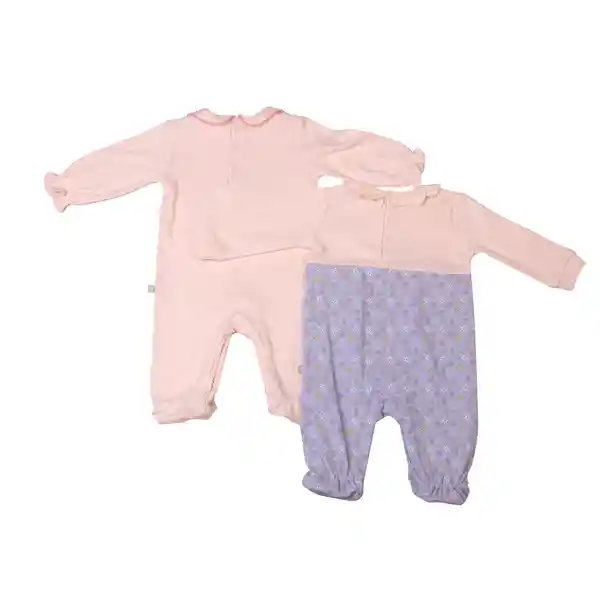 Set 2 Pzas Osito Niña Multicolor Pillin 1 M