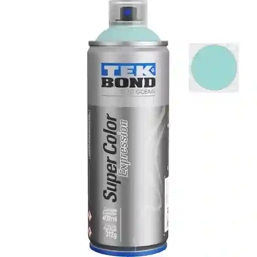 Tek Bond Pintura en Aerosol Spray Expression Water Green