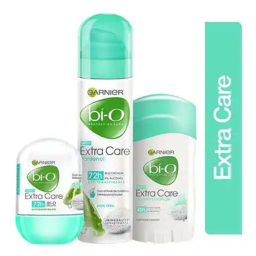 Garnier-Bi-O Desodorante Extra Care Pantenol en Spray