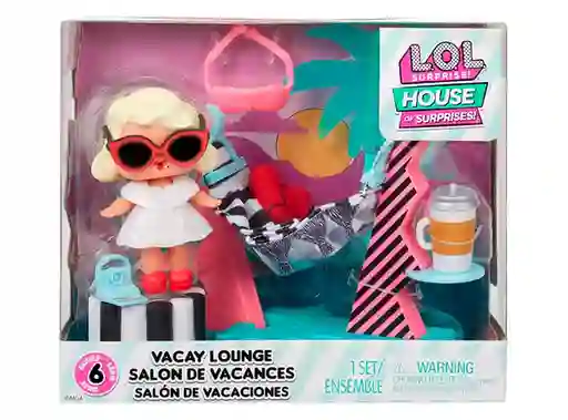 L.O.L Surprise Juguete ! House Of Surprise Furniture Con Muñeca