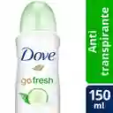 Dove Desodorante Go Fresh Pepino y Té Verde en Aerosol 