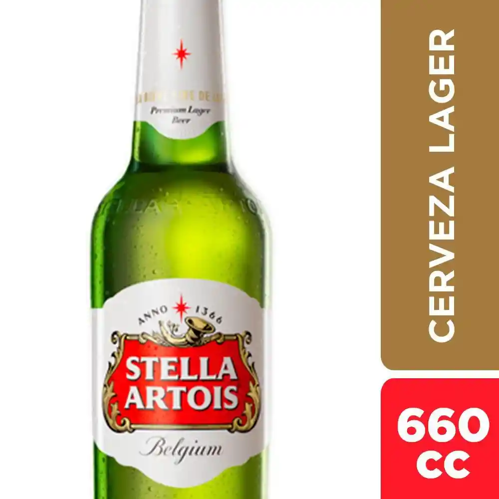 Stella Artois Cerveza Lager 