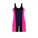 Traje de Baño Deportivo Pierna Larga Fucsia Talla XXL Samia