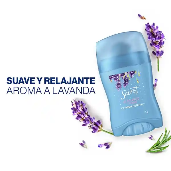 Secret Desodorante ph Balanced Mujer Lavanda