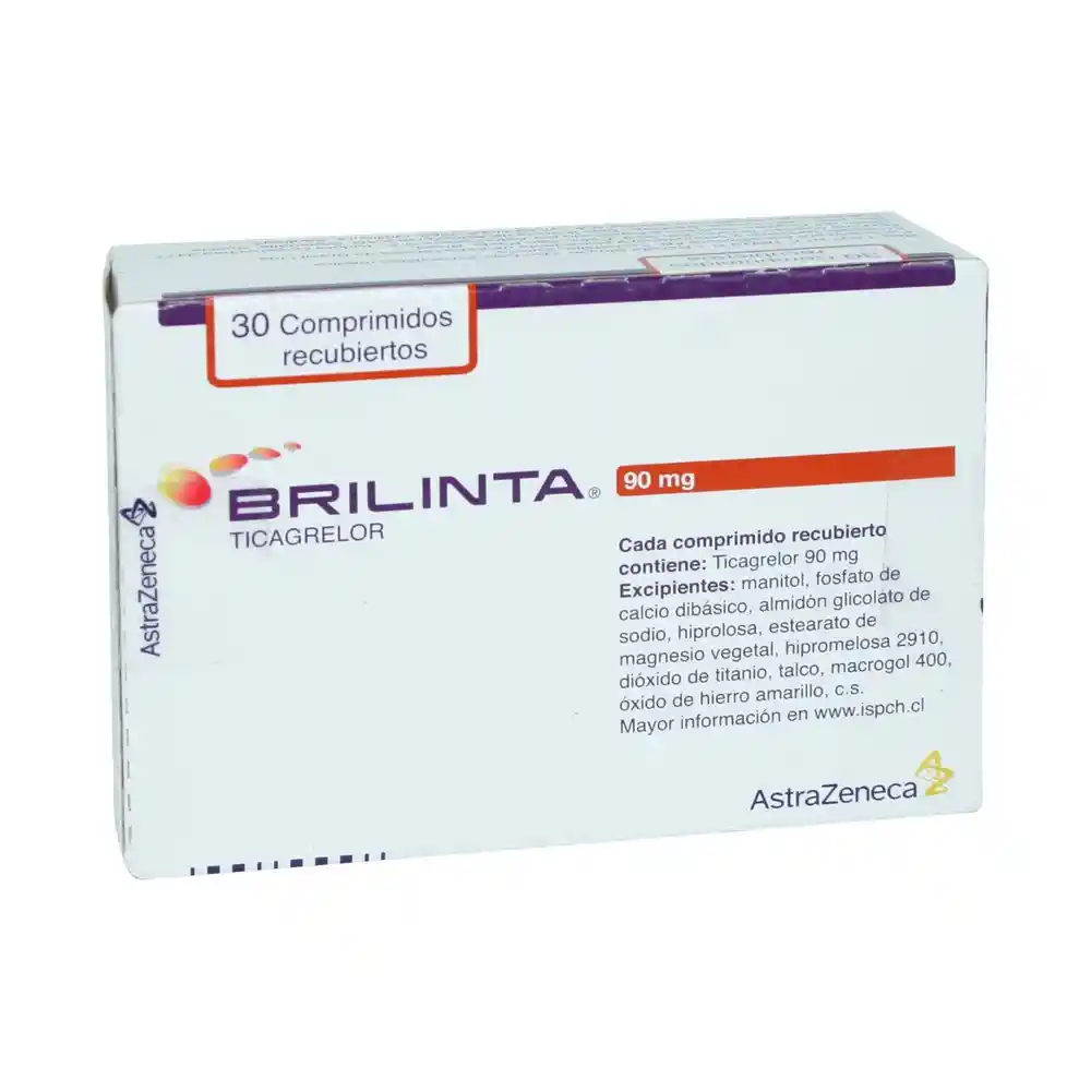 Brilinta 90 mg Comprimidos Recubiertos