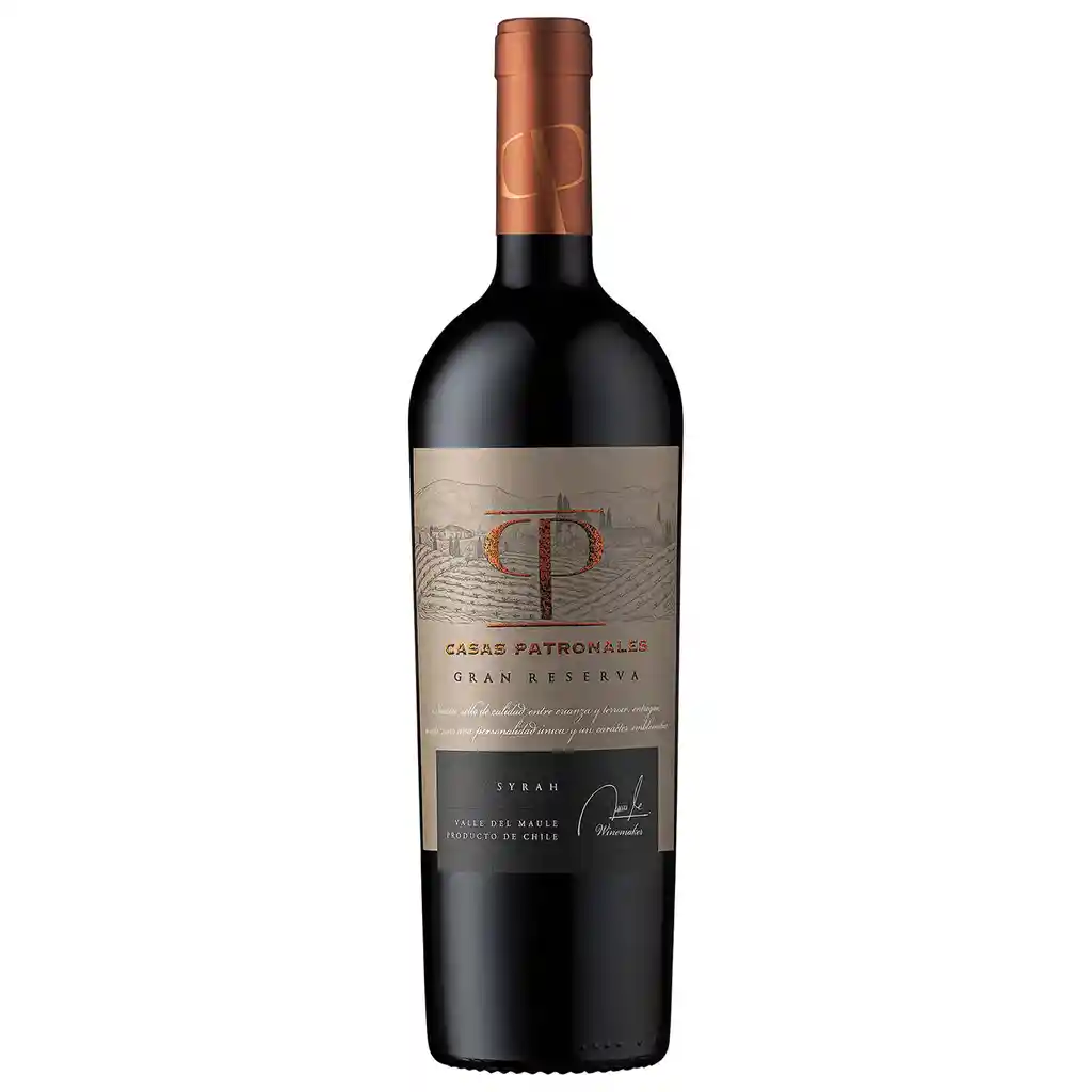 Casas Patronales Vino Tinto Gran Reserva Syrah