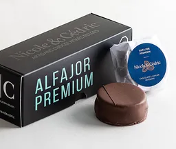 Alfajores Manjar Cubiertos En Chocolate Nc, 6 Unids