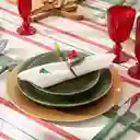 Set Anillo Para Servilleta Rama Navidad 8 x 5 x 25 cm Casaideas