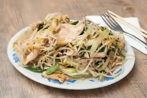 Diente de Dragón con Pollo