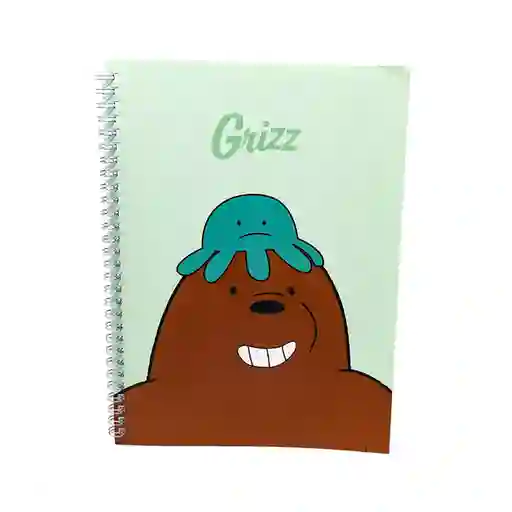 Miniso Cuaderno Con Espiral Grande we Bare Bears Modelos Mixtos