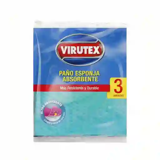 Virutex Paño Esponja Absorbente