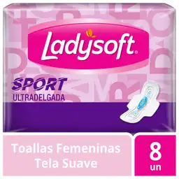 Ladysoft Toalla Femenina Ultradelgada Sport