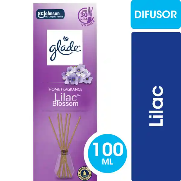 Glade Aromatizante Lilac Blossom Varillas