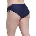 Bikini Calzón Ajustable Caderas Azul Marino Talla S Samia