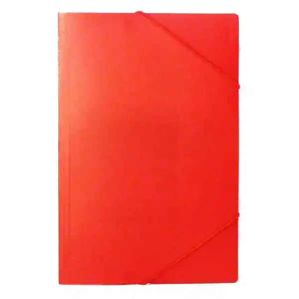 Lavoro Carpeta Porta Documentos Con Elástico Rojo