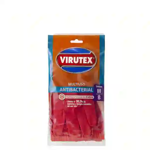 Virutex Guantes Antibacteriales Cobre Talla M