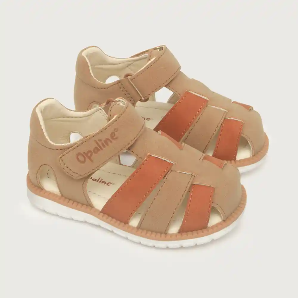 Sandalias Urbana De Niño Beige Talla 21