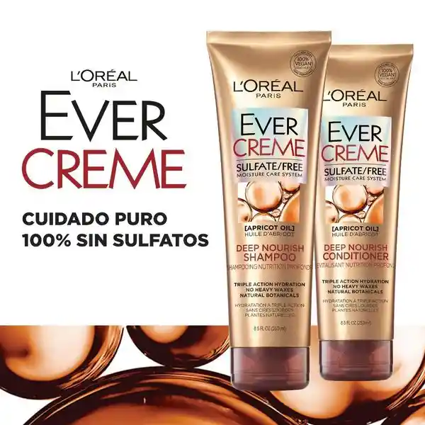 L'Oréal Shampooever Creme Sulfate Free 250 Ml