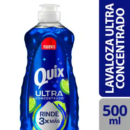 Quix Lavaloza Ultra Concentrado Rinde 3x Más 500 mL