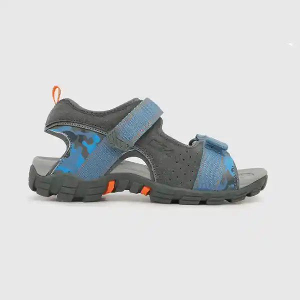 Sandalias Outdoor Doble Ajuste Niño Gris/Azul Talla 37 Colloky