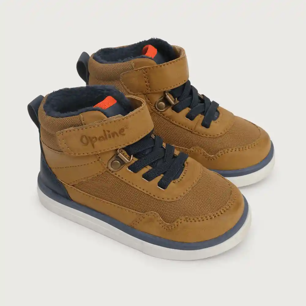 Botines Urbano Niño Café Talla 26