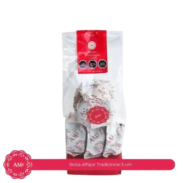 Alfajores Tradicionales 5U Am Dulcería