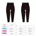 Calzas Básica Tiro Alto Rosada Talla M Samia