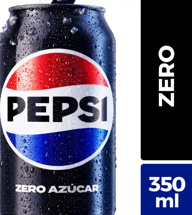 Pepsi Zero Bebida Lata 350 ml