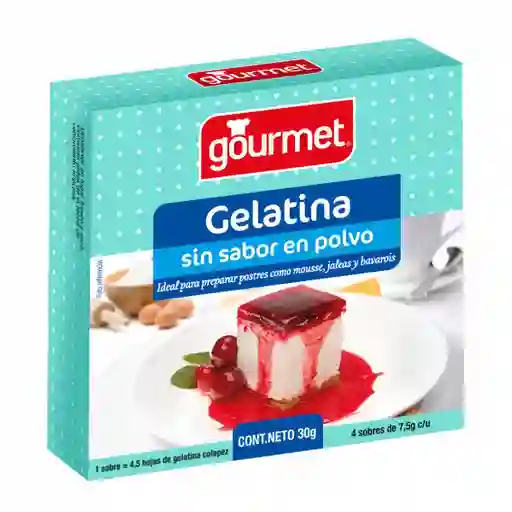 Gourmet Gelatina sin Sabor en Polvo 