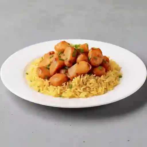 Colación-arroz Chaufan con Pollo Mongo